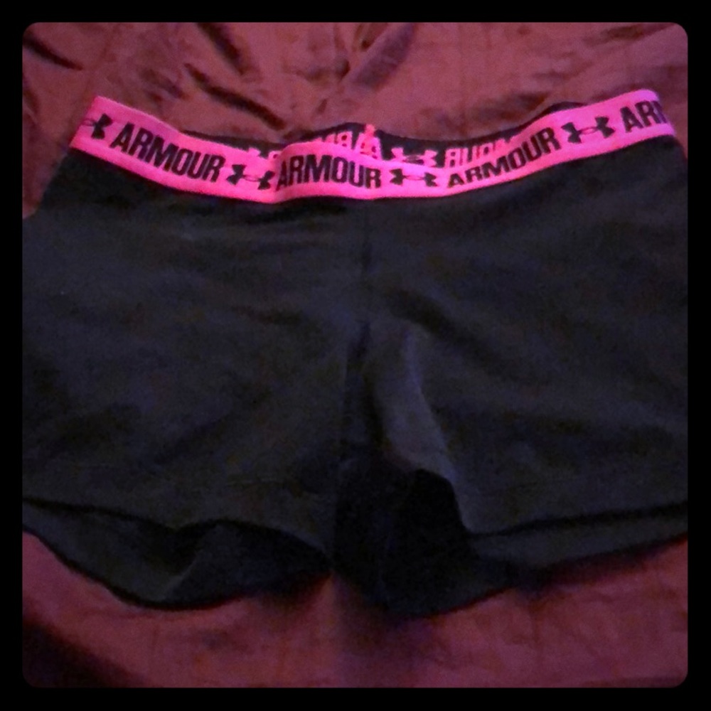 Spandex Shorts, never machined dried